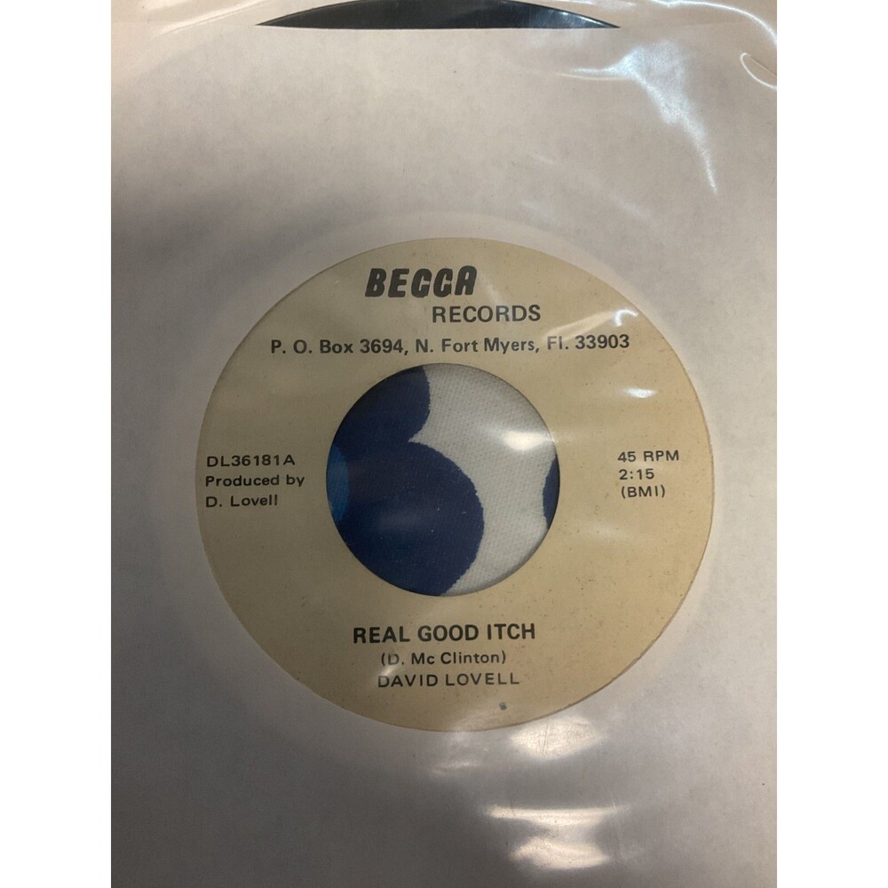 Obscure Country Bopper Honky Tonk 45 DAVID LOVELL Real Good Itch B4 - Picture 2 of 2